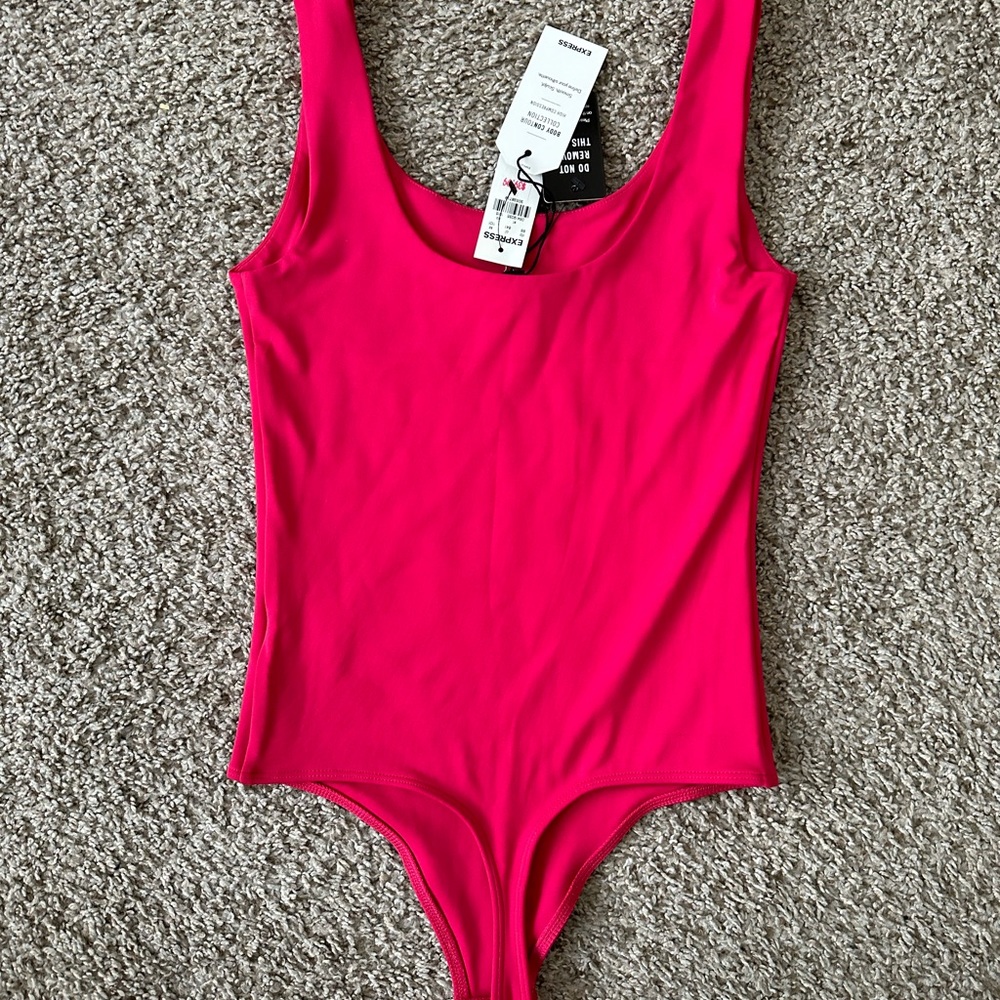 Pink bodysuit